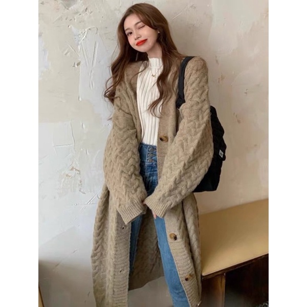 CADIGAN/KHOÁC LEN THỪNG DÁNG DÀI CHẤT LEN THỪNG HOT HIT | BigBuy360 - bigbuy360.vn