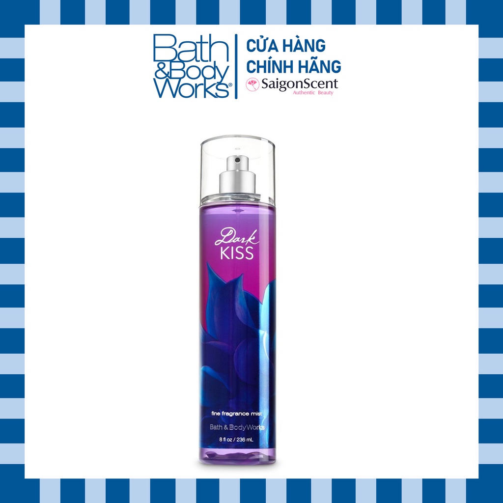 Xịt thơm toàn thân Bath & Body Works / Dark Kiss ( 236mL )