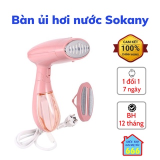 [HÀNG CHUẨN] Bàn là hơi nước 💝 Bàn ủi hơi nước cầm tay mini gấp gọn cao cấp chính hãng Sokany du lịch nhỏ gọn tiện lợi