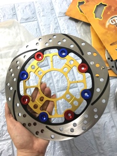 Đĩa lòng Nhôm 4 lổ MC03 MC RACING Sirius, ex135, jupiter