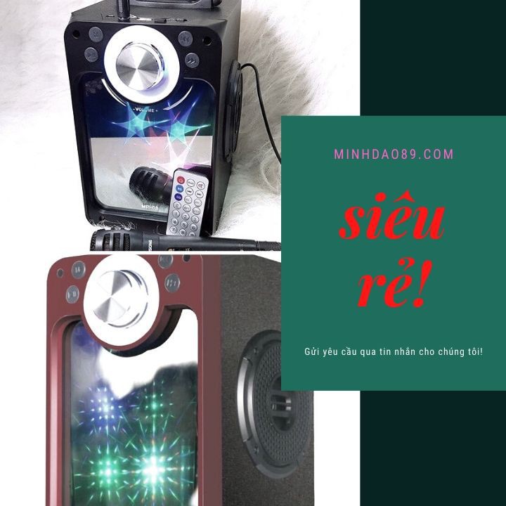 Loa bluetooth karaoke MN03