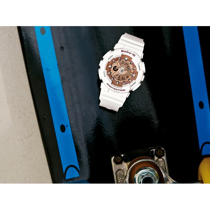 Đồng hồ casio nữ dây nhựa chính hãng BABYG BA-110-7A1