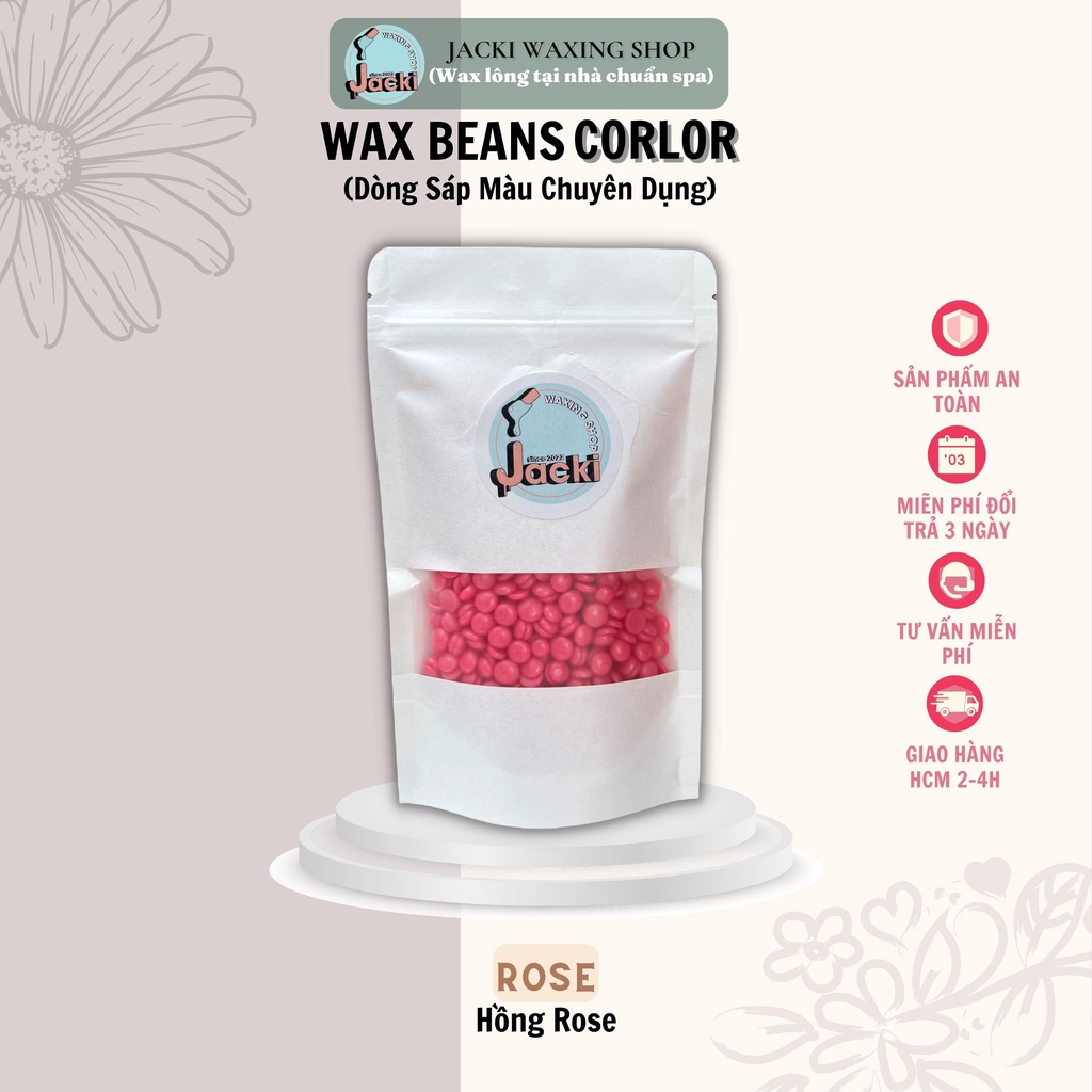 Sáp Wax Lông Hard Beans Color Nhập Khẩu