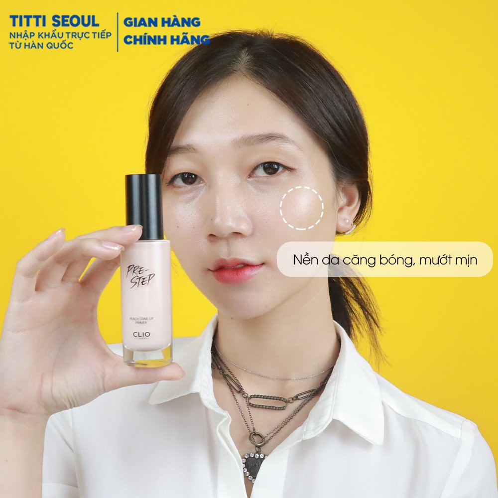 Kem Lót Trắng Da Nâng Tone Tức Thì Clio Pre Step Peach Tone Up Primer 30ml | BigBuy360 - bigbuy360.vn