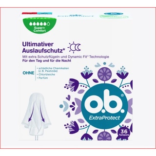 Băng vệ sinh tampon o.b 36 miếng 5 giọt, hàng đức đủ bill