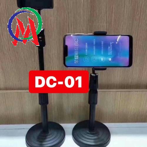 Giá đỡ điện thoại livestream, Xem phim, ghi hình , GIÁ ĐỠ ĐIỆN THOẠI TRONG SUỐT XOAY 360 KF-Z11 xoay 360 có đế.