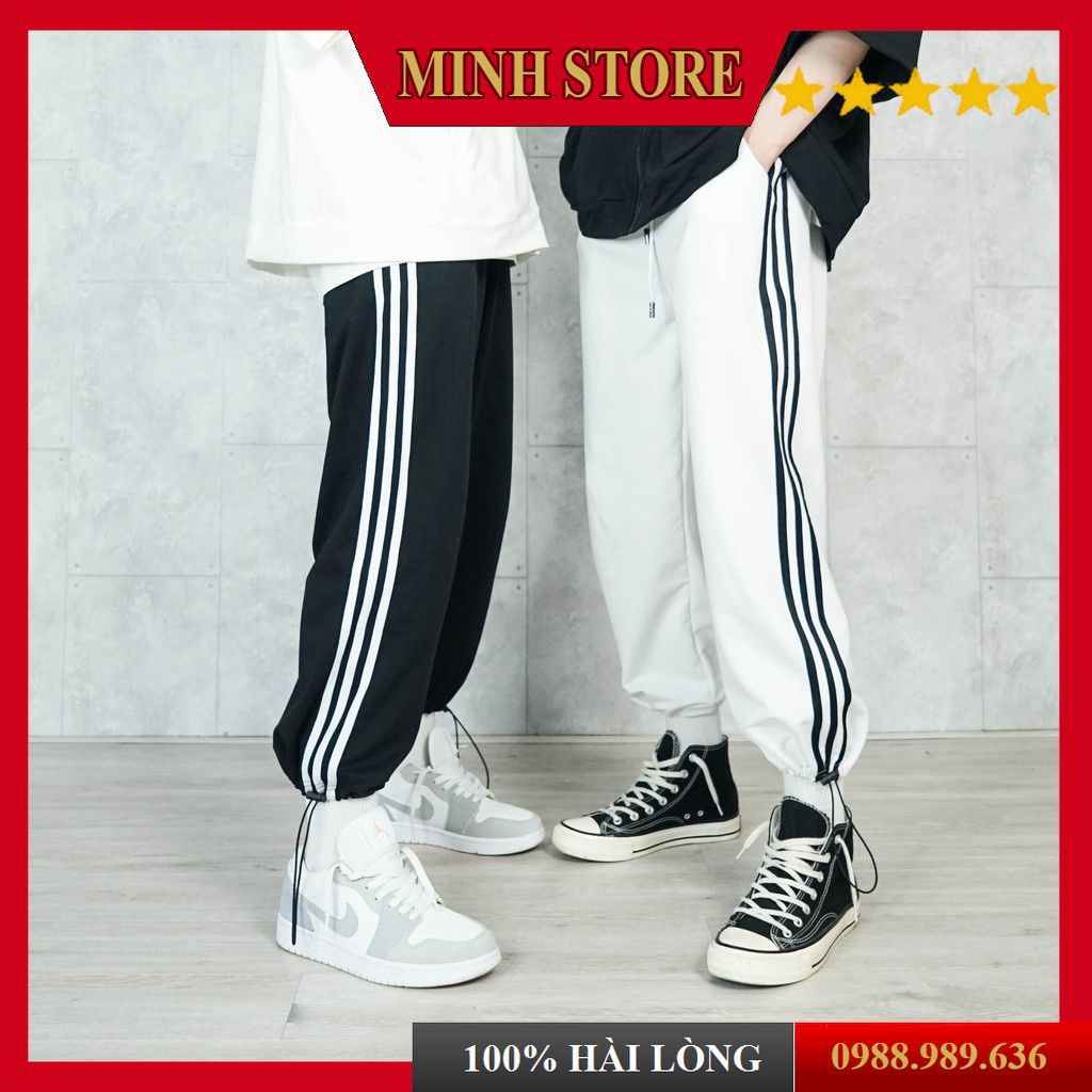 Quần Jogger ống rộng unisex ,Chất nỉ cao cấp Dày Co Giãn ,Fom Đẹp Trẻ Trung Minhstore88