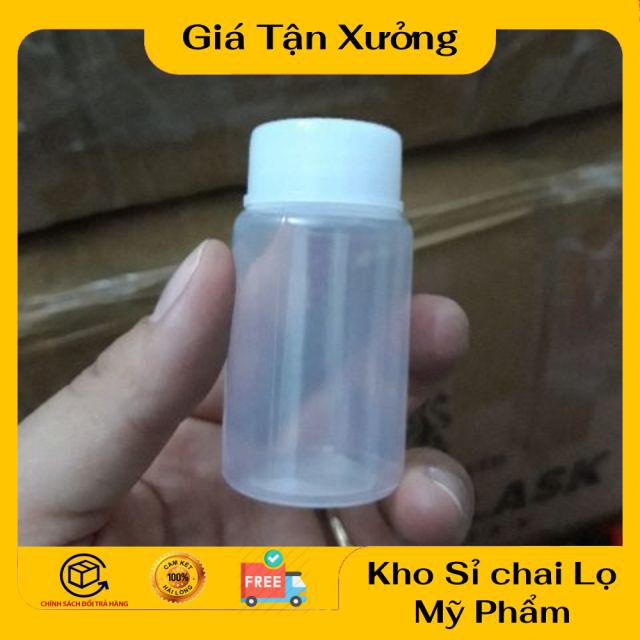 Lọ Nhựa ❤ TRÙM SỈ ❤ [100sp] Hũ nhựa mềm 10ml,15ml,,30ml đựng mỹ phẩm , phụ kiện du lịch