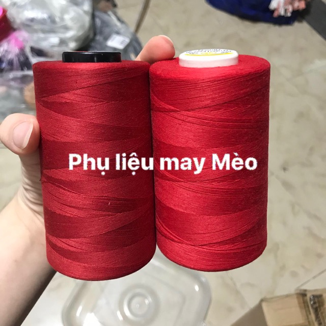 Chỉ may ống 5000m tông đỏ