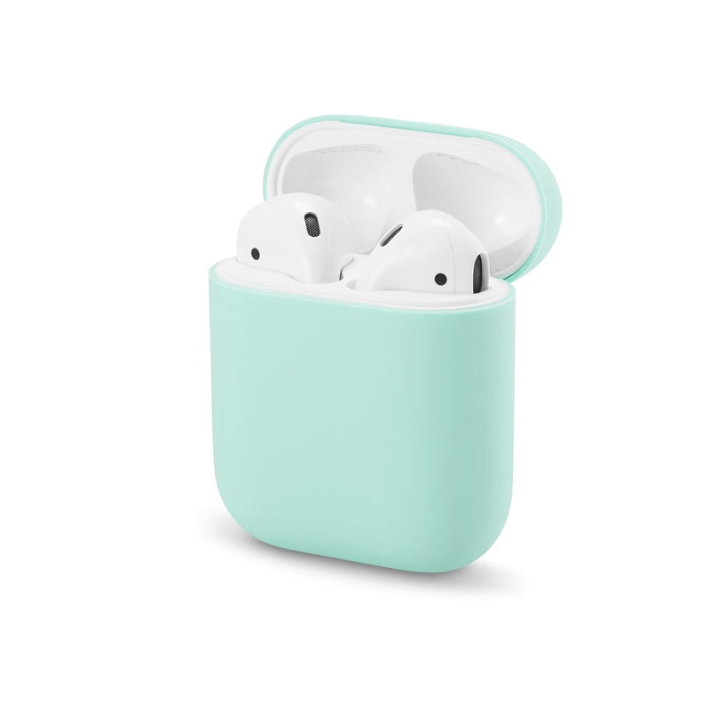 Vỏ bảo vệ hộp sạc tai nghe không dây bluetooth mềm cho Apple Airpods 1/2