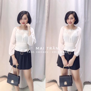 Áo nhung tay von
