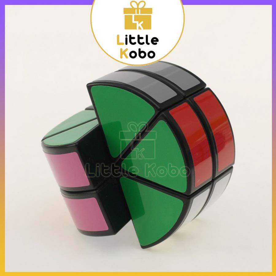 Rubik Biến Thể DianSheng 2-Layer Cheese Wheel Cube 2-Layer Cylinder Cube