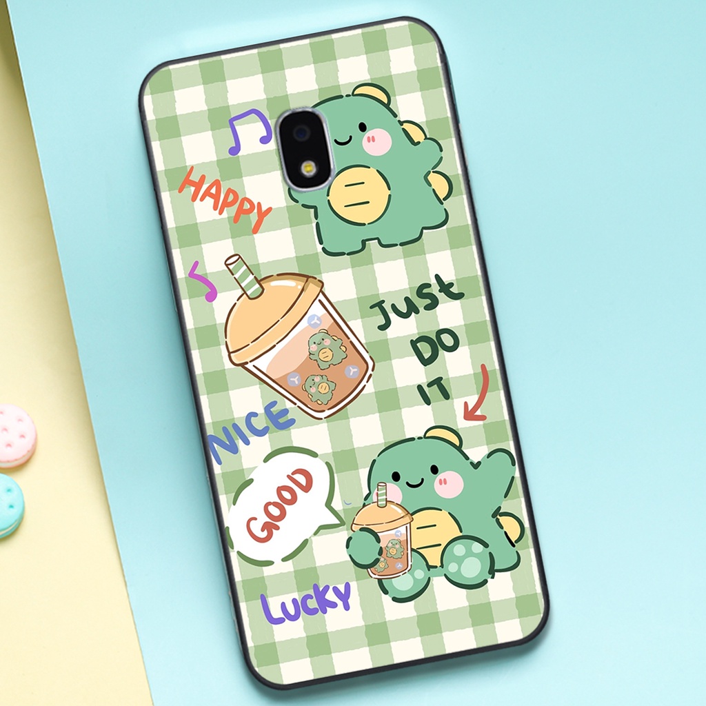 Ốp lưng Samsung Galaxy J7 PRO - J7 PLUS in hình khủng long cute