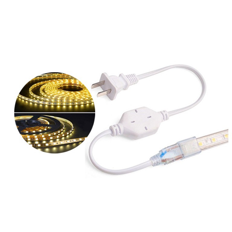 Nguồn dây led đôi 2835 dành cho dây trang trí cuốn cây