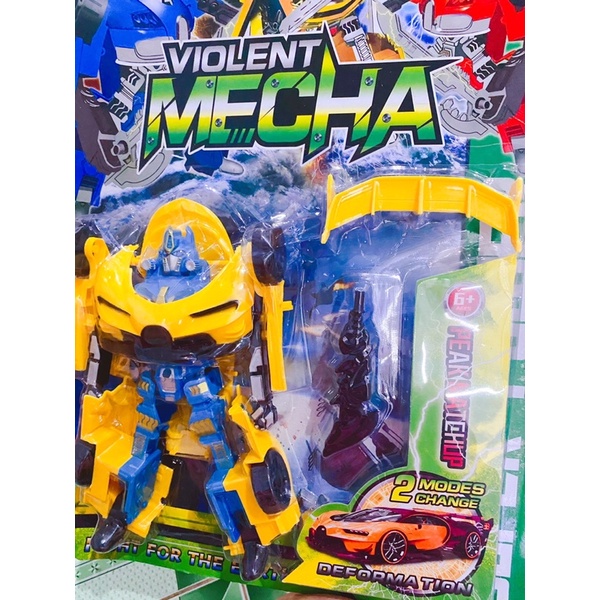 Vĩ Robot biến hình xe Violent Mecha