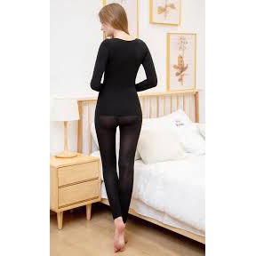 Áo Thun giữ nhiệt nữ 3S Nhật Bản, áo thun dài tay cổ tròn sâu màu sắc dễ mặc , dễ phối đồ, siêu co dãn 40-70kg