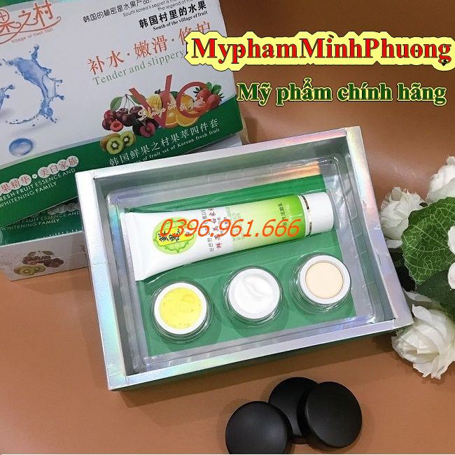 BỘ MỸ PHẨM TRẮNG DA DECHANGKUM CHIẾT XUẤT HOA QUẢ