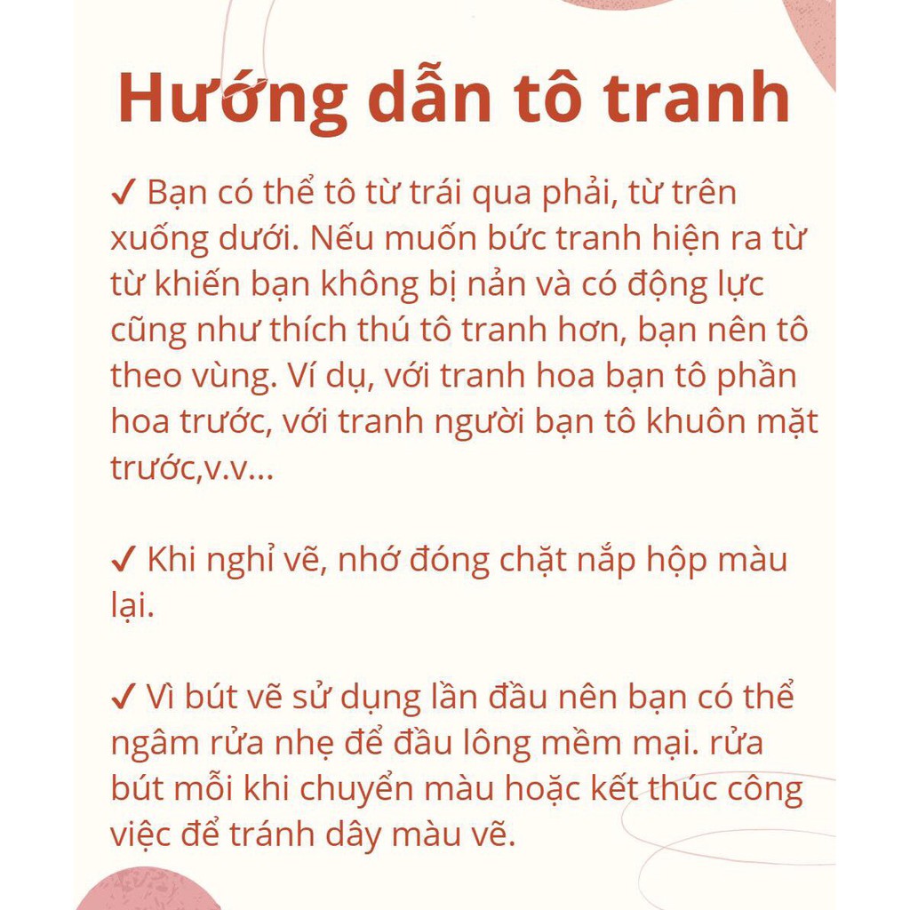 Tranh tô màu số hoá - phong cách boho - bằng màu arcrylic trên vải canvas - order 12-15 ngày
