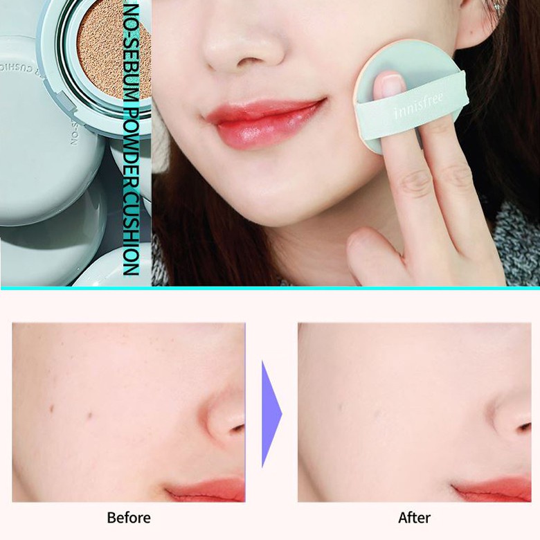 BÔNG MÚT INNISFREE NO-SEBUM POWDER CUSHION PUFF