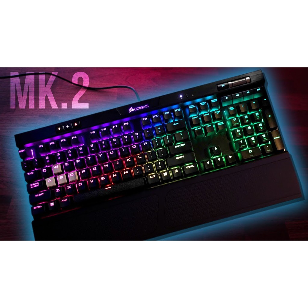 [ GIÁ SỐC ] - [ HOT ] - [ RẺ VÔ ĐỊCH ] Bàn phím cơ Corsair K70 MK.2 RGB - Hàng Chính Hãng - Mới 100%