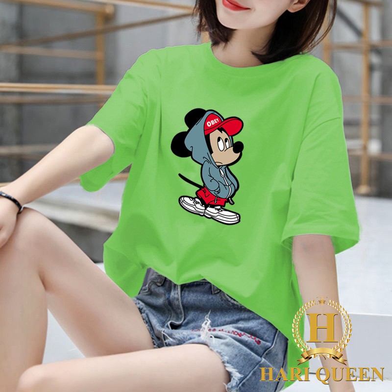 [FREE SHIP ĐƠN TỪ 50K] Áo phông chuột mũ Obey HARI0520 1