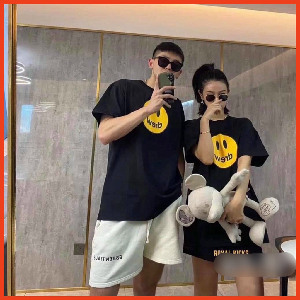 [FREESHIP] Áo Thun Nam Nữ Mặt Cười Unisex, Áo Thun Tay Lỡ Form Rộng Cotton Thoáng Mát . | BigBuy360 - bigbuy360.vn