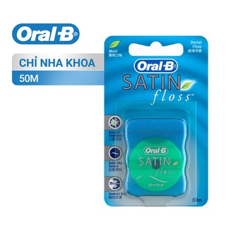 Chỉ nha khoa Oral-B Satin Floss (Cuộn 50m)