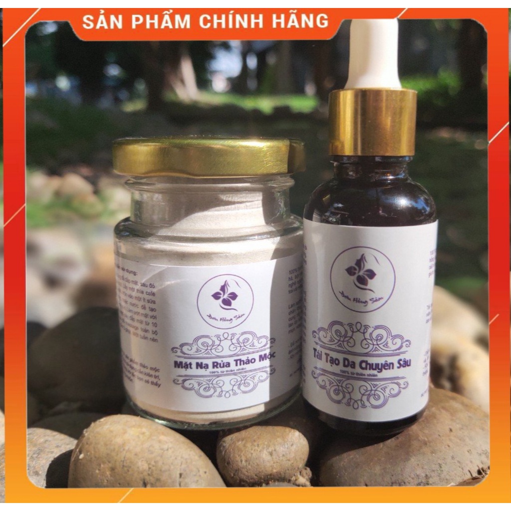 SERUM TÁI TẠO DA MỤN THÂM ĐƠN HỒNG SÂM (BỘ NHỎ)