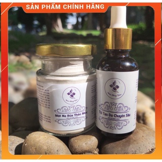 BỘ TÁI TẠO DA (NHỎ)– SERUM VÀ BỘT RỬA MẶT ĐƠN HỒNG SÂM