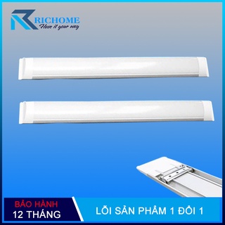 Bộ 2 đèn led Tuýp bán nguyệt 40w 45w -1.2m