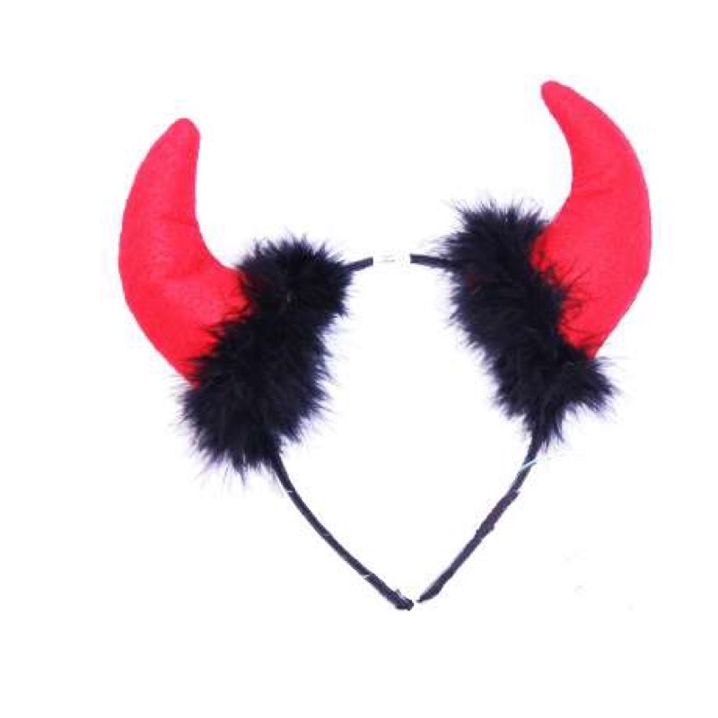 💥💥Cài Tóc Hóa Trang Halloween Đính Sừng Quỷ Màu Đen Đỏ Trắng Tím Cho Người Lớn Và Trẻ Em 001526💥💥