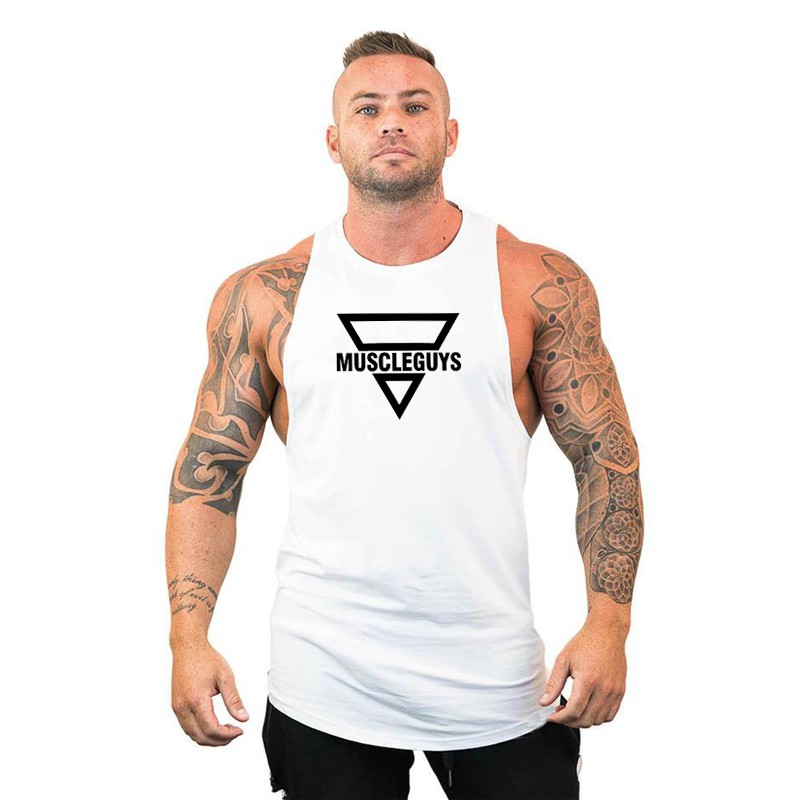 Áo Thun TankTop Thể Thao Nam 5 Màu Phong Cách Giản Dị