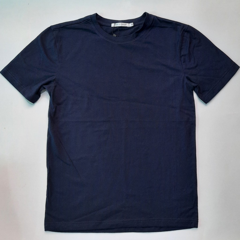 Áo Thun Trơn Cổ Tròn Chất Cotton