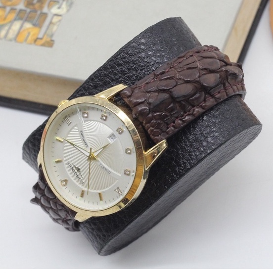 Dây Đồng Hồ Da, Dây Da Đồng Hồ Gai Chân Cá Sấu Độc Đáo Được Gắn Kèm Chốt Thông Minh Tiện Lợi, Bảo Hành 6 Tháng