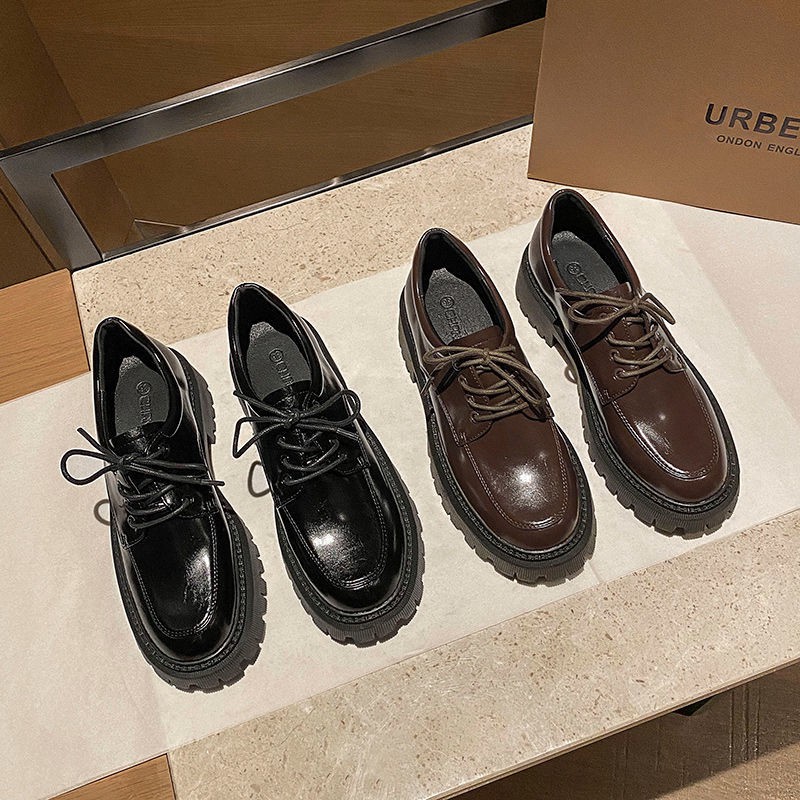 Giày Da Đế Cao Phong Cách Anh Quốc 2021 Cho Nữ | BigBuy360 - bigbuy360.vn