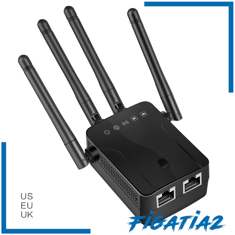 Bộ Khuếch Đại Tín Hiệu Wifi 4 Ăng Ten Figatia2 Phích Cắm Us | BigBuy360 - bigbuy360.vn