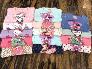 Combo sỉ bộ cotton chấm bi xinh