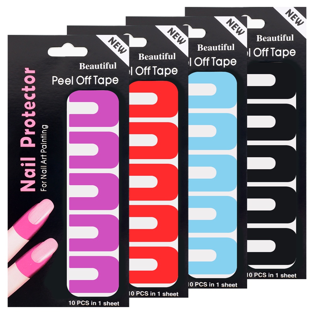 Miếng Dán Trang Trí Móng Tay Chống Tràn / Vỏ Bọc Ngón Tay / Dụng Cụ Làm Móng Nghệ Thuật