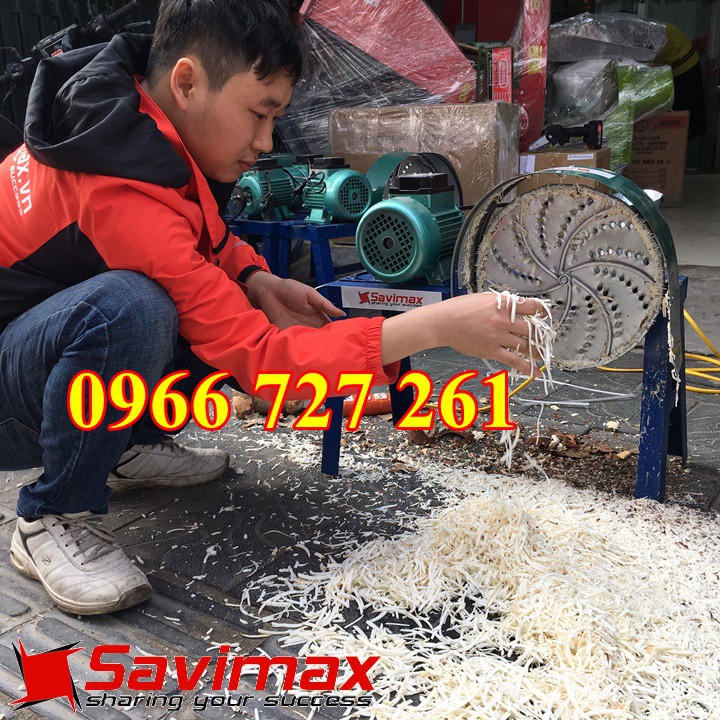 Máy thái sợi rau củ quả công nghiệp, máy thái sợi củ quả cho nhà hàng Savi CC750