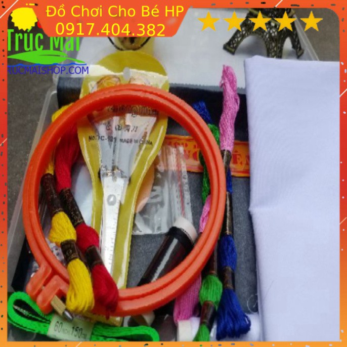 [SIÊU SALE] Bộ dụng cụ kỹ thuật cắt khâu thêu lớp 4 - lớp 5 - lớp 6 ✅  Đồ Chơi Trẻ Em HP