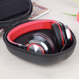 AUGUSTINE Black Headphone Case Headset Box Storage Bag Hard Box Hard Shell Case Carrying Case Earphone Hard Case Earphone Case Full Protection Shockproof Headphone Pouch/Multicolor