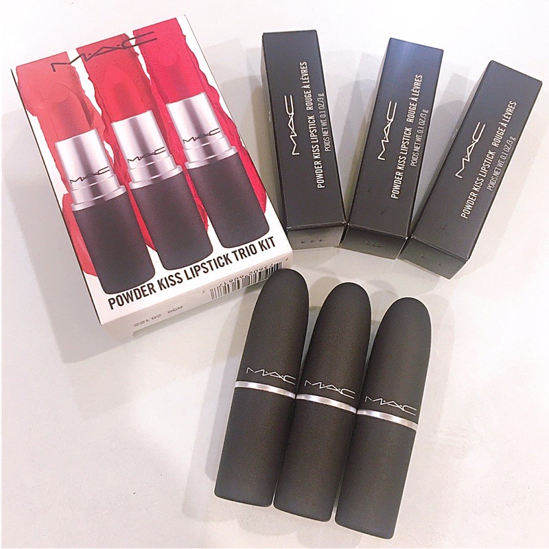 Son thỏi MAC Power Kiss Lipstick Trial Kit