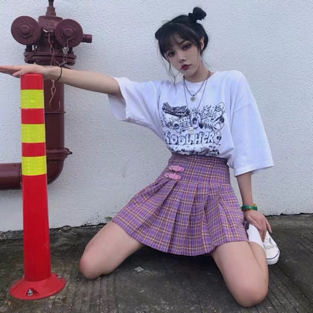 [ Mã FAXANH55 giảm 10K đơn 50K] Chân báy tennis kẻ tím | BigBuy360 - bigbuy360.vn