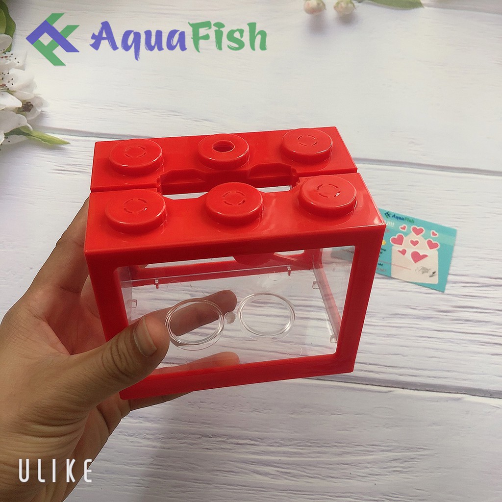 Bể Cá Lego Mini Để Bàn Siêu Đẹp (nhiều màu lựa chọn)