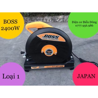 Máy cắt sắt 🍓 freeship 🍓 tặng đĩa cắt 355mm máy cắt sắt chính hãng boss bo355 đĩa 355mm 2400w