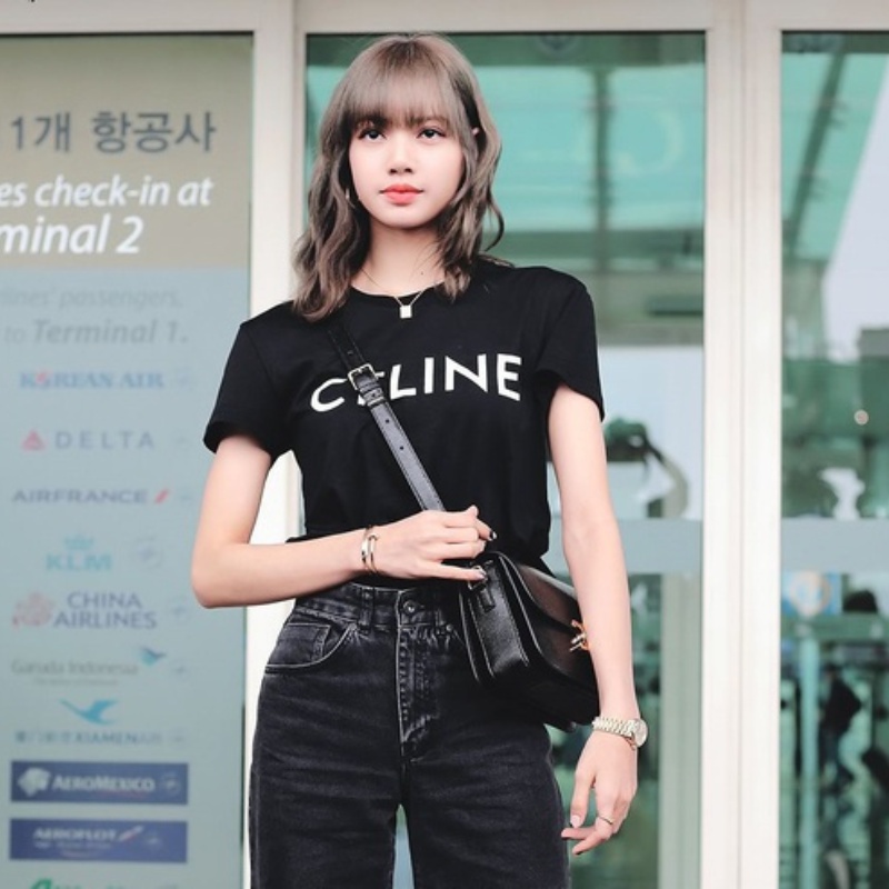 Áo thun cotton CELINEEE unisex hai màu đen trắng siêu đẹp, co giãn, thoải mái, áo thun siêu chất Béo Shop