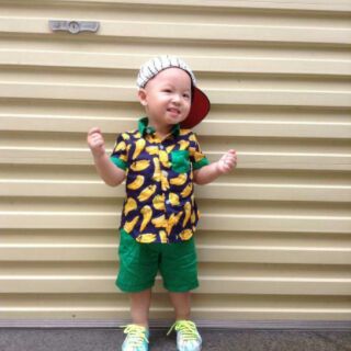 Set bộ bé trai Hello Summer