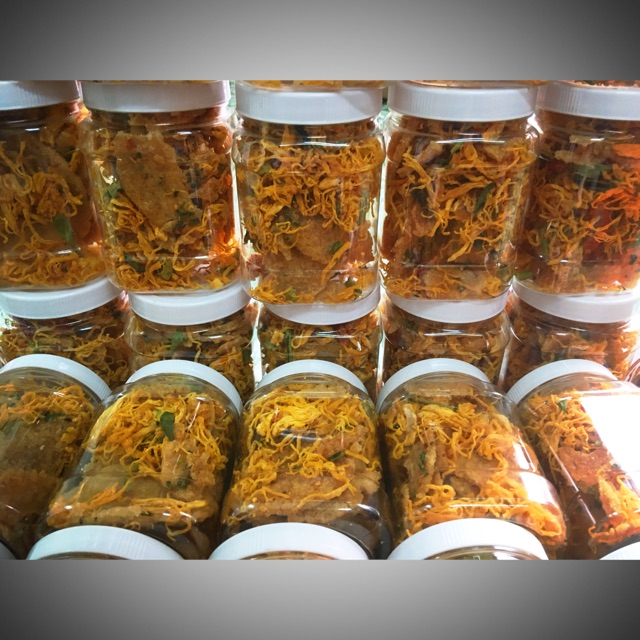 10 hủ cơm cháy lắc khô gà