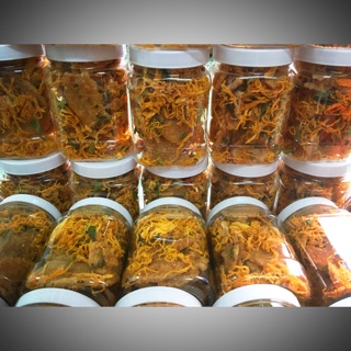 10 hủ cơm cháy lắc khô gà