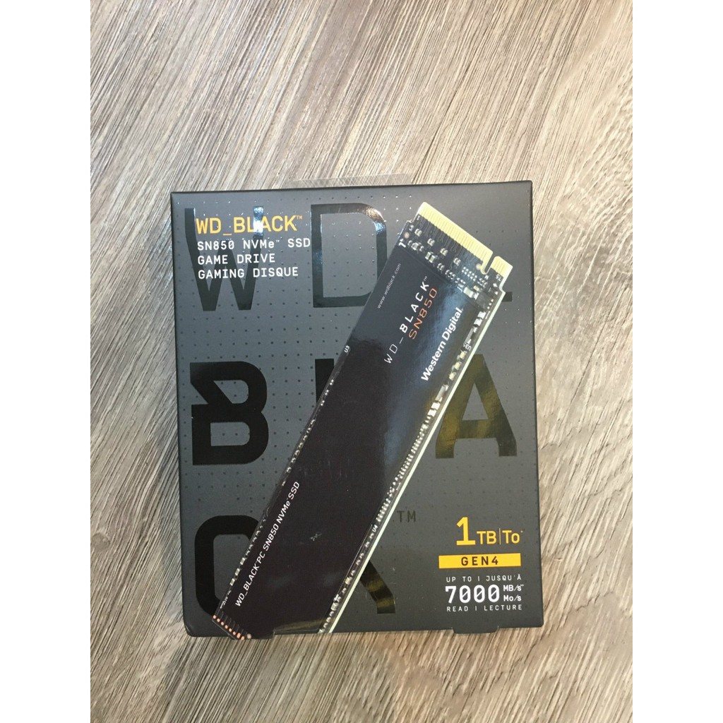 Ổ cứng SSD M2 NVMe Gen4x4 WD Black SN850 500GB - SN850 1TB - bảo hành 60 tháng | BigBuy360 - bigbuy360.vn